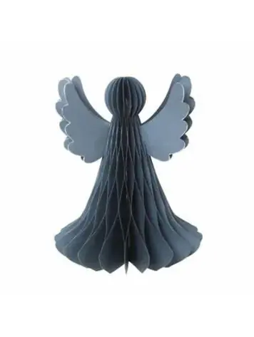 Broste Copenhagen Broste Copenhagen | Papieren engel blauw 10x12.5cm