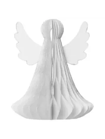 Broste Copenhagen Broste Copenhagen | Papieren engel wit 10x12.5cm