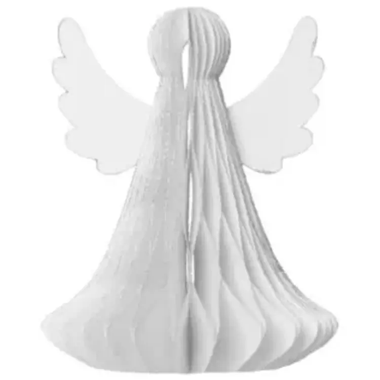 Broste Copenhagen Broste Copenhagen | Papieren engel wit 10x12.5cm