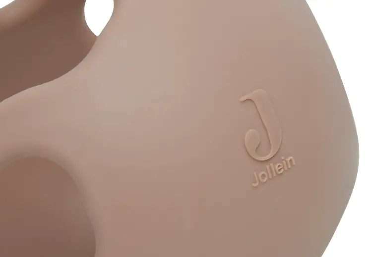 Jollein Jollein | Bijtring bal siliconen 10cm biscuit