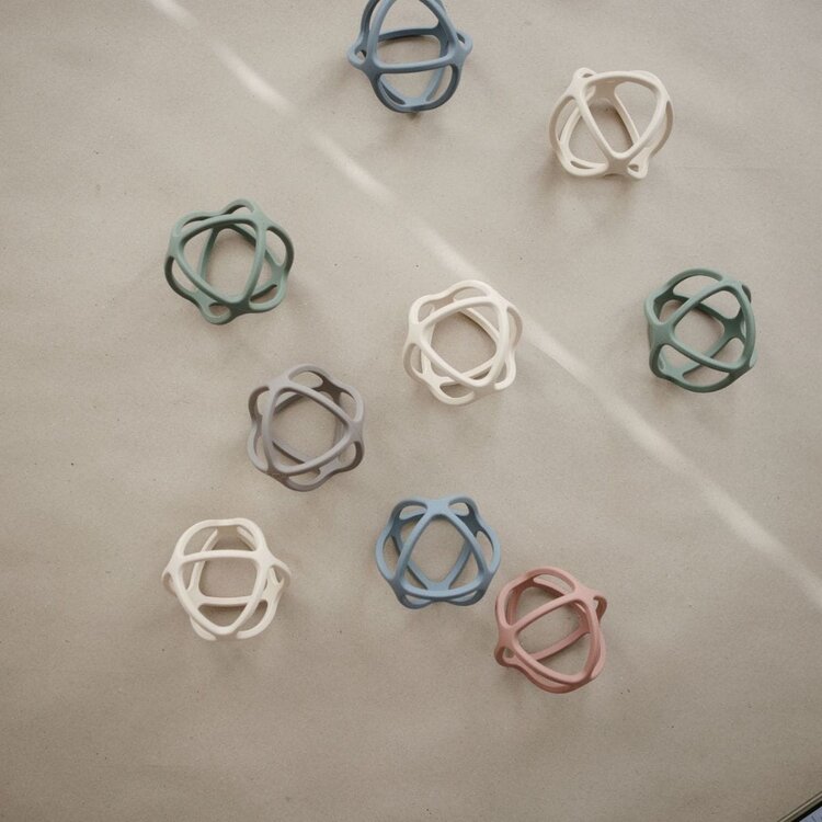 Mushie Mushie | Bijtspeeltje bal oud roze