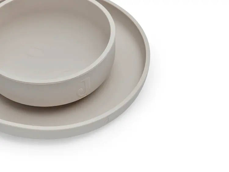 Jollein Jollein | Kinderserviesset 4-delig Nougat