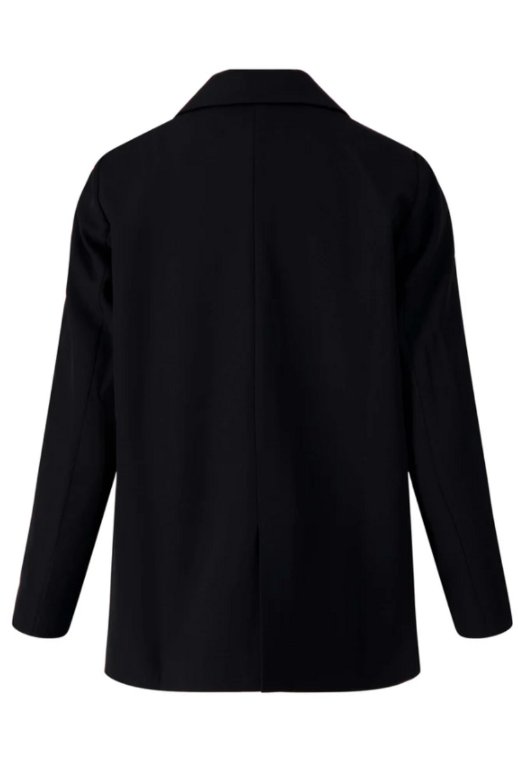 Zusss Zusss | Blazer met broche zwart