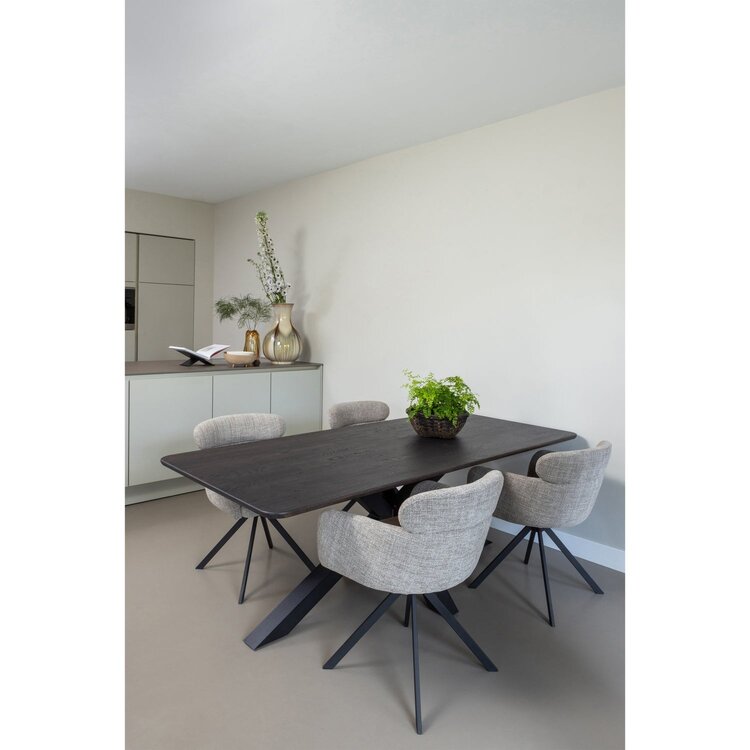 WOOOD Woood | Eetkamerstoel Fenne naturel draaibaar