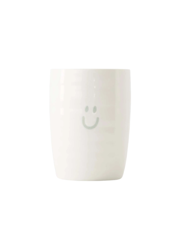 Zusss Zusss | Koffiemok smiley grijsblauw