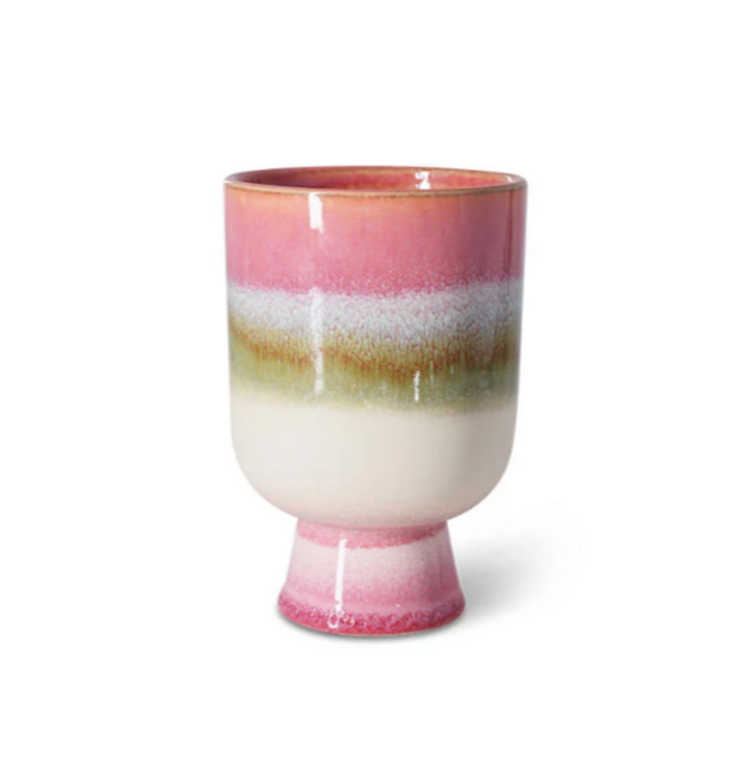 HK Living HK Living | 70's servies retro pot rosefield