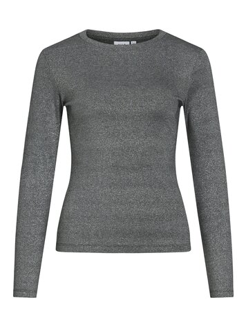 Vila Vila | Trui Catrea black beauty/silver
