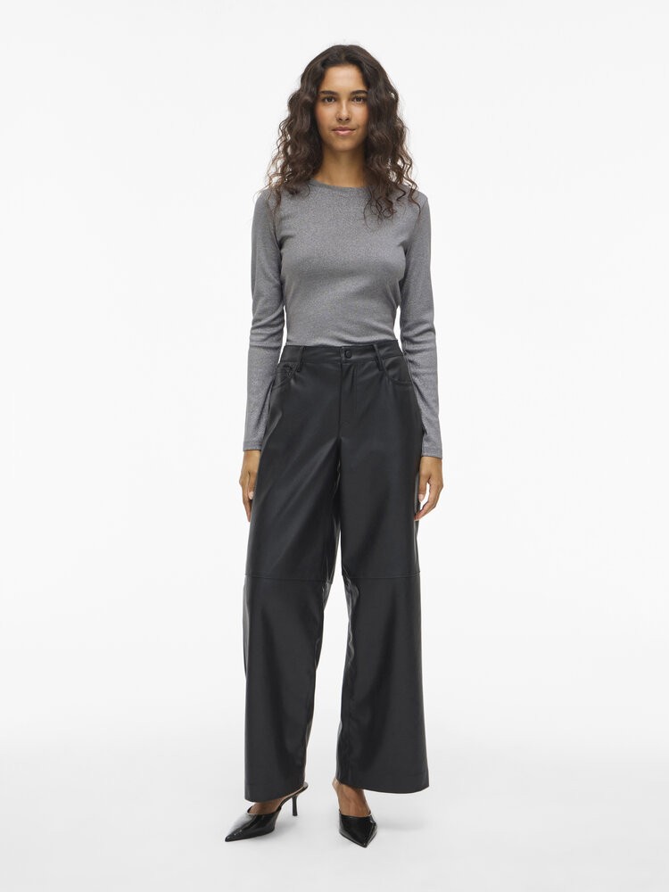 Vila Vila | Trui Catrea medium grey/silver