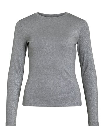 Vila Vila | Trui Catrea medium grey/silver
