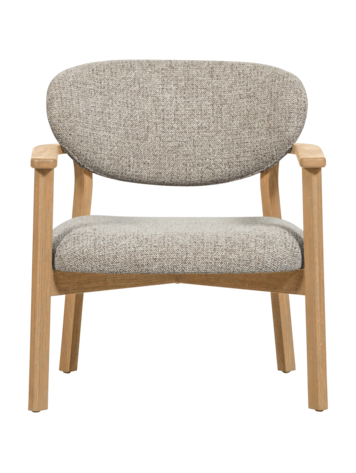 WOOOD Woood | Fauteuil Udar naturel frame