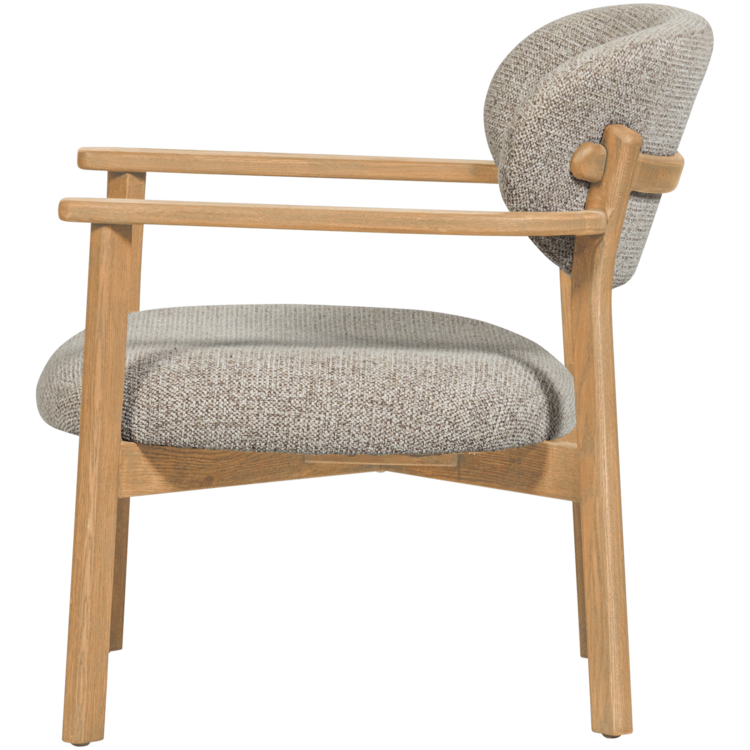 WOOOD Woood | Fauteuil Udar naturel frame