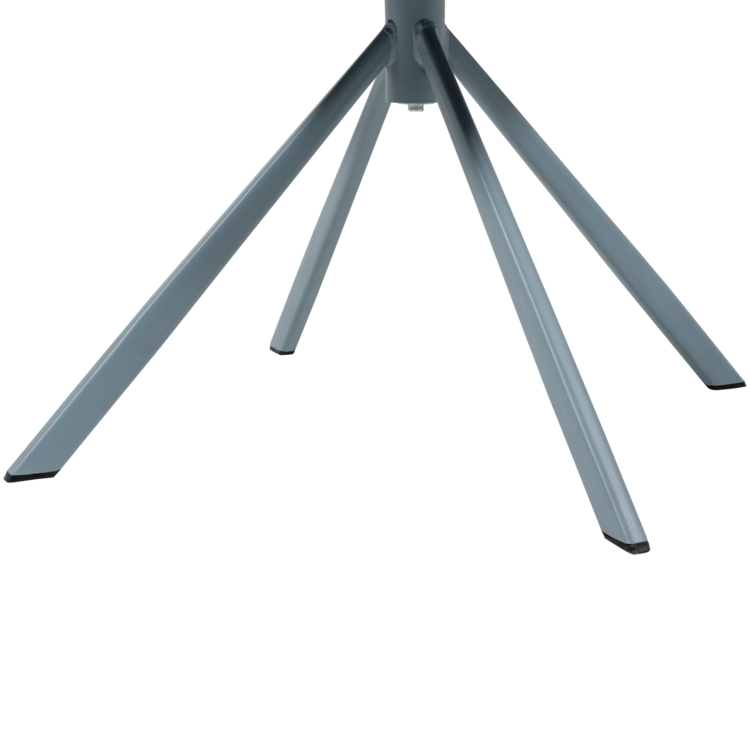 WOOOD Woood | Eetkamerstoel Femke chenille blauw