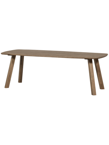 WOOOD Woood | Eettafel Tablo deens ovaal cashmere brown 220cm