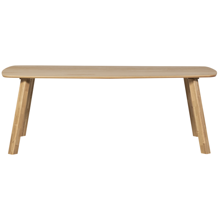 WOOOD Woood | Eettafel Tablo deens ovaal 180cm blank eiken