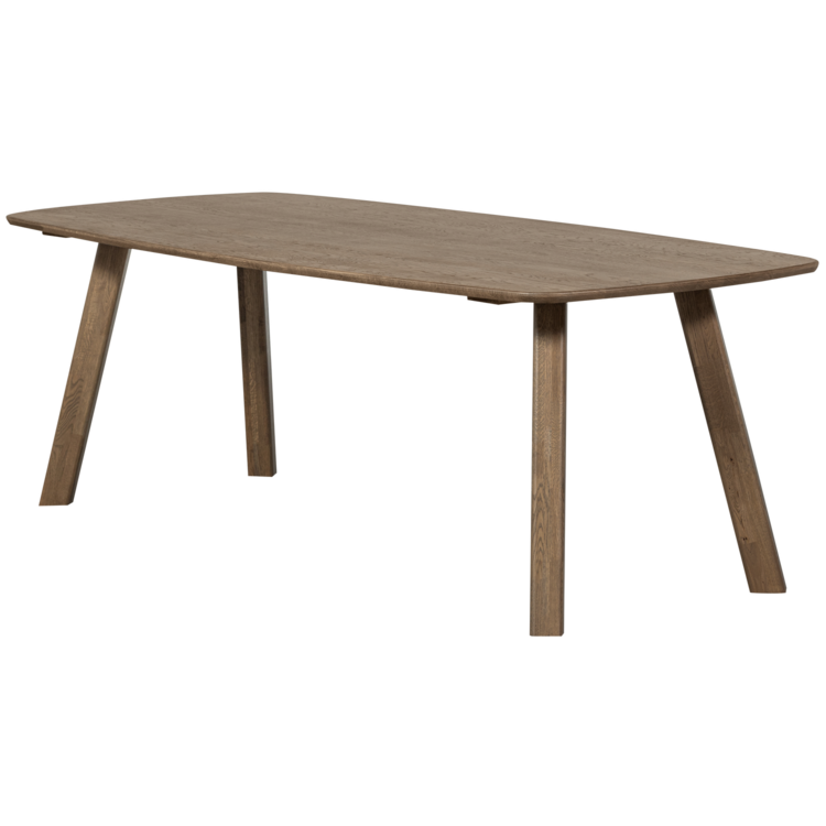 WOOOD Woood | Eettafel Tablo deens ovaal cashmere brown 220cm