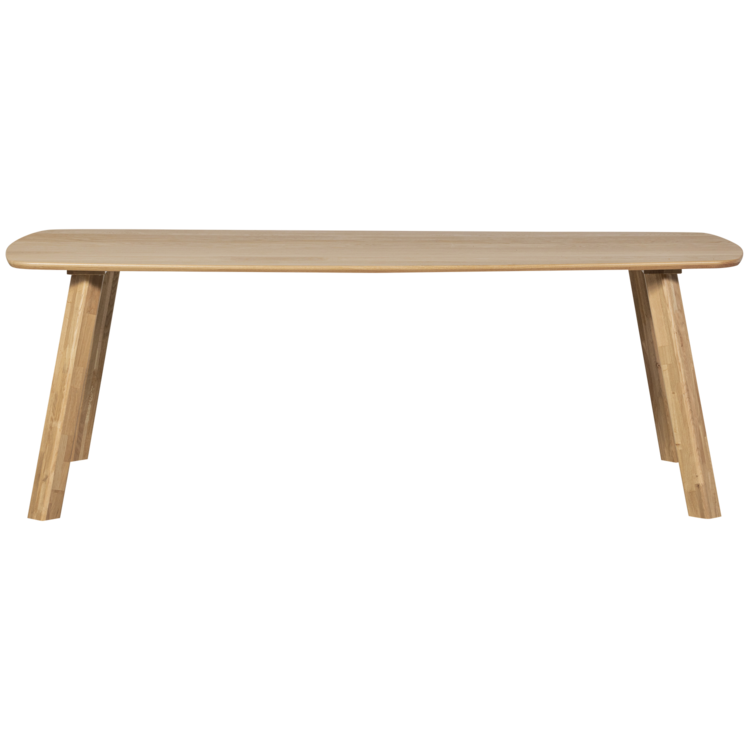 WOOOD Woood | Eettafel Tablo deens ovaal blank eiken 220cm