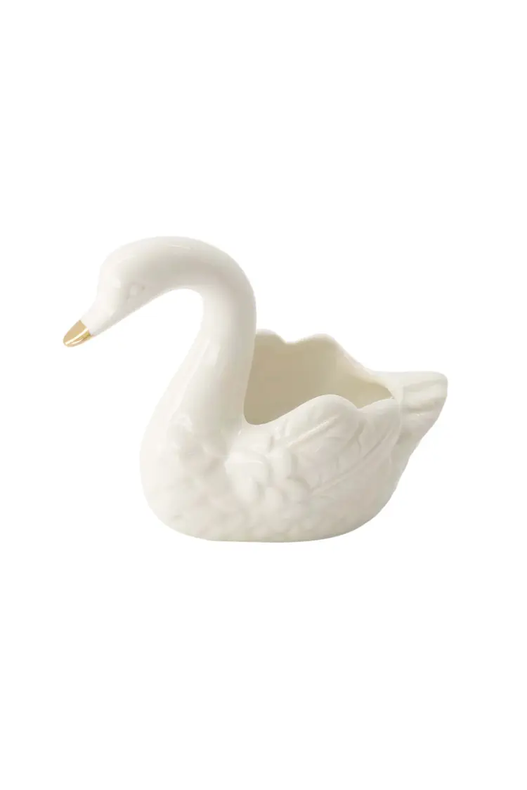 Zusss Zusss | Waxinelichthouder Zwaan wit