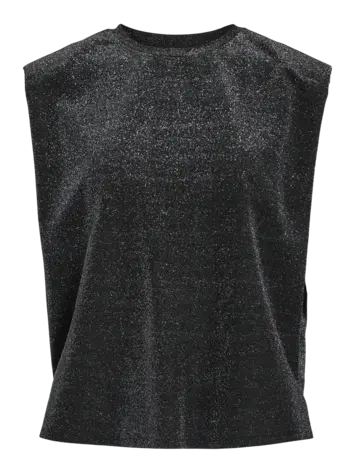 Vila Vila | Top Glitenna zwart zilver