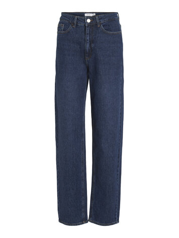 Vila Vila | Jeans Kelly straight dark blue denim NOOS