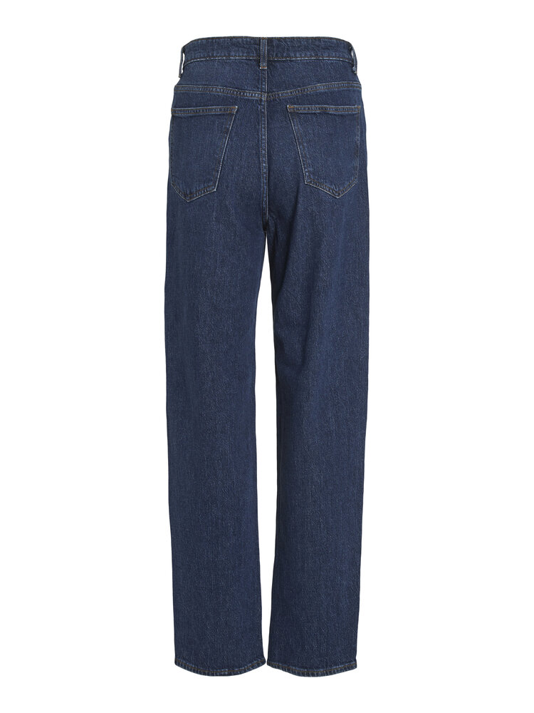 Vila Vila | Jeans Kelly straight dark blue denim NOOS