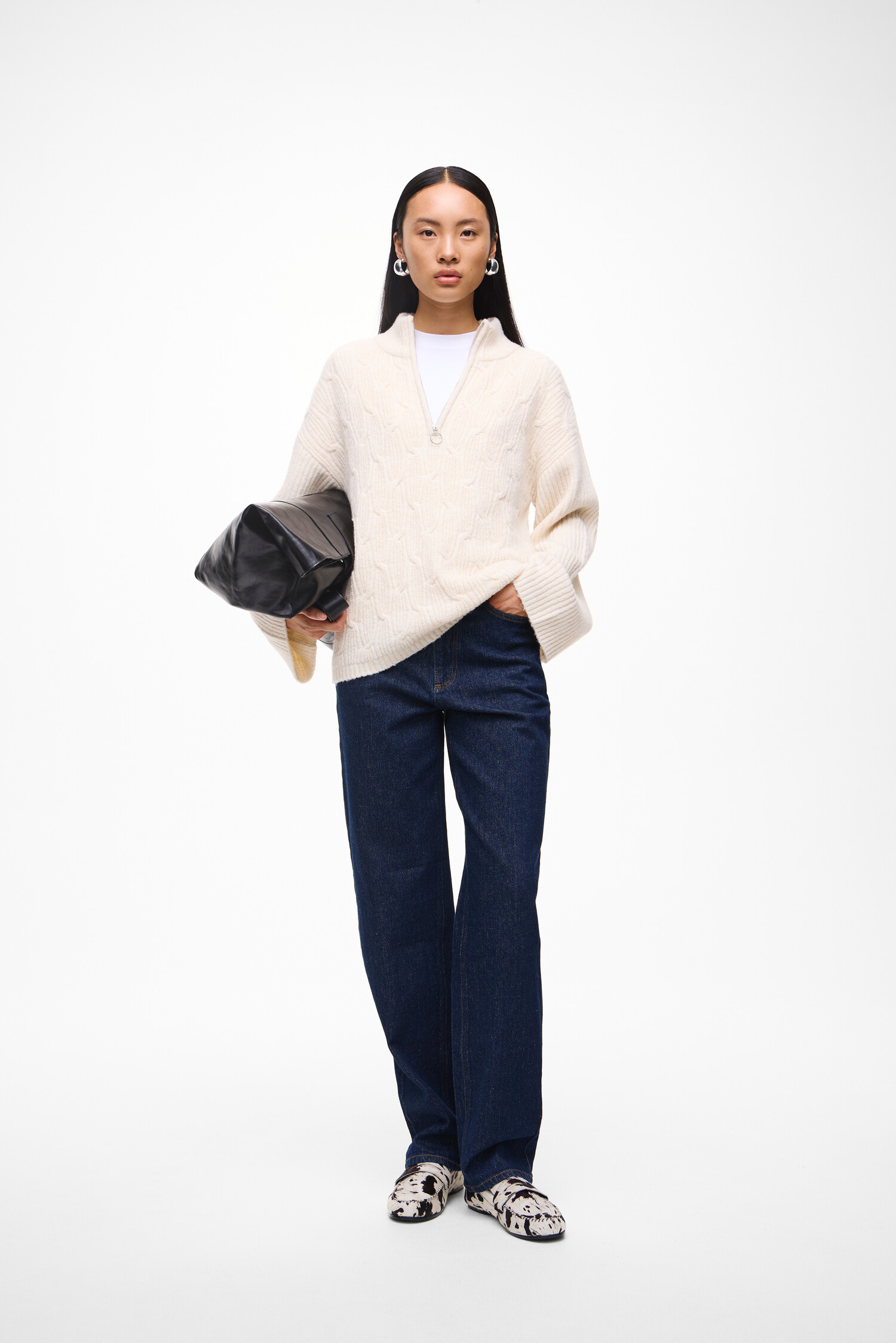 VILA - VIKELLY JAF HW STRAIGHT JEANS-NOOS - 14084730 - Light Blue Denim