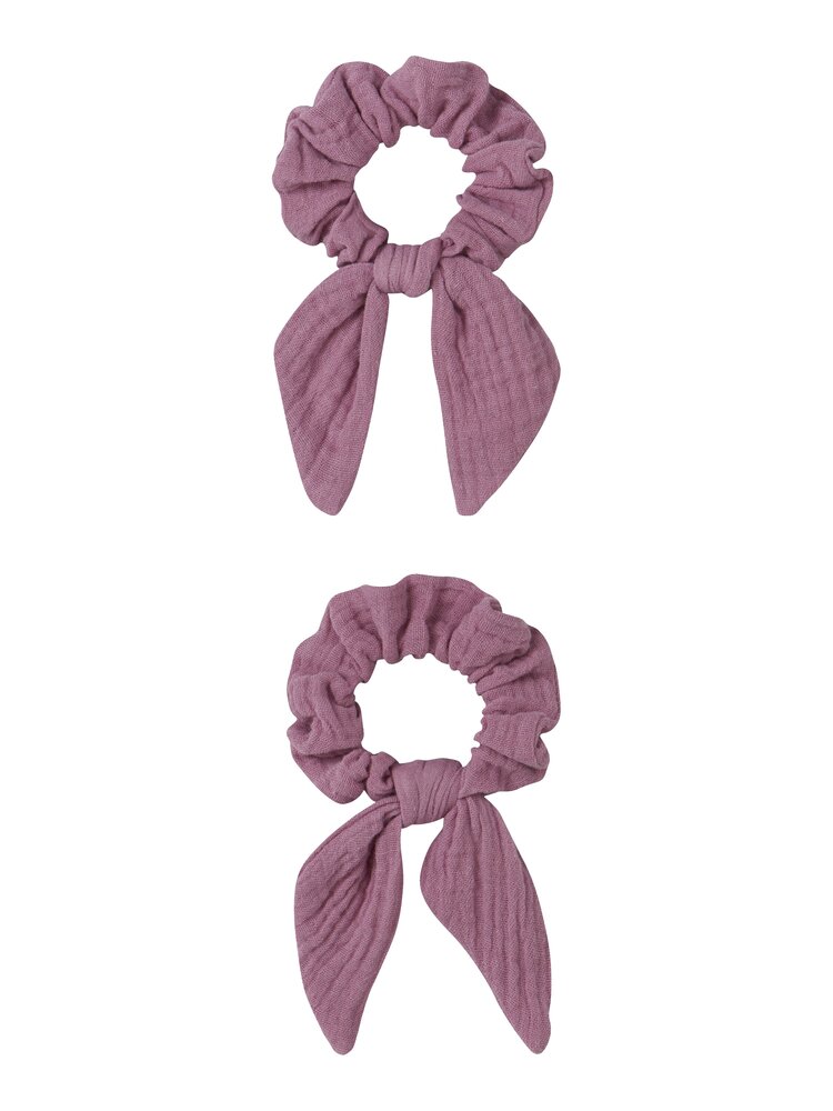 Lil Atelier Lil Atelier | Scrunchie Louise 2pack nostalgia rose