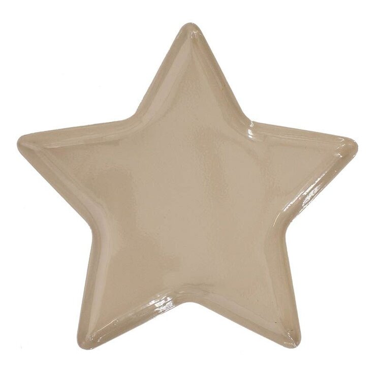 Selected by Selected by | Dienblad ster beige 25cm