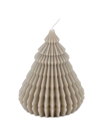 Selected by Selected by | Kaars boom taupe 10cm