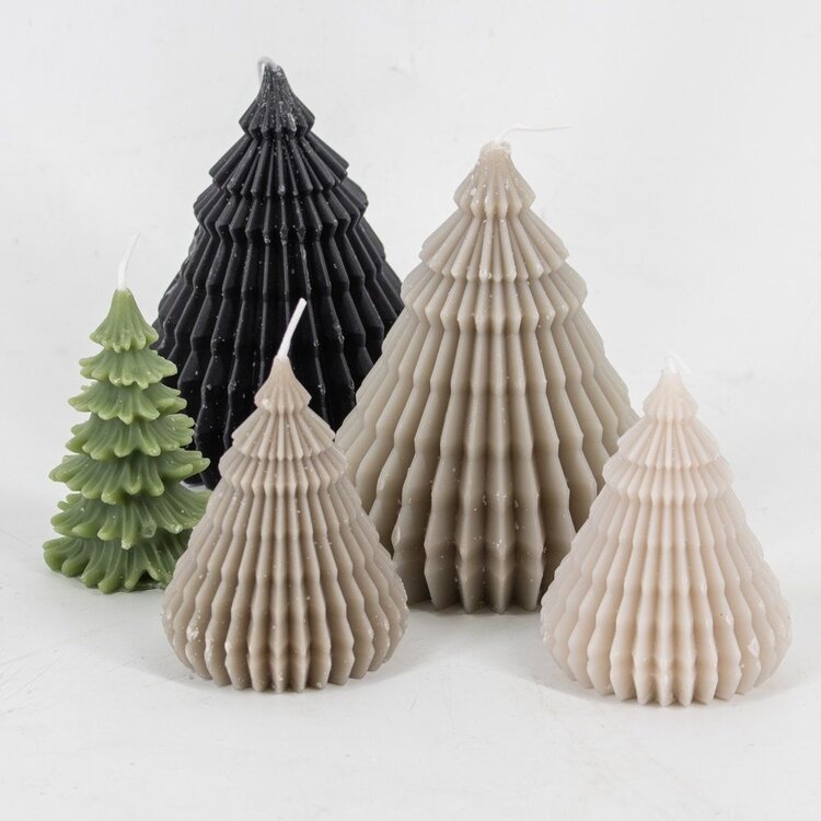 Selected by Selected by | Kaars boom beige 10cm