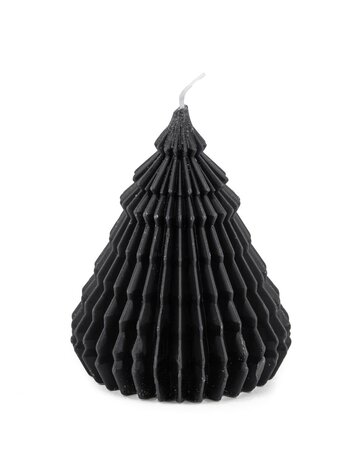 Selected by Selected by | Kaars boom zwart 7x7x10cm