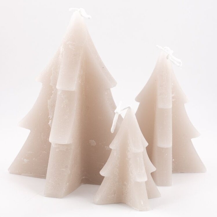 Selected by Selected by | Soyakaars denneboom beige 9x9x11cm