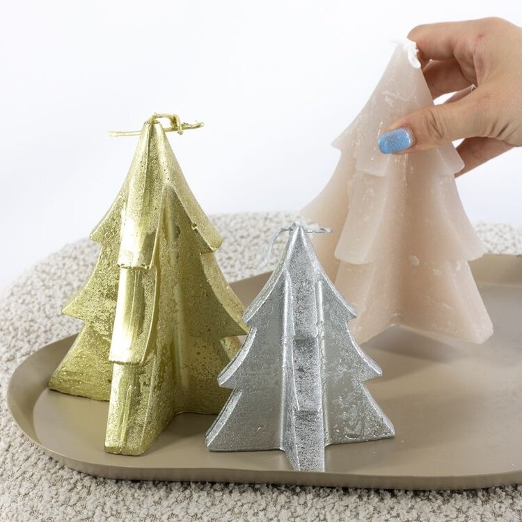 Selected by Selected by | Soyakaars denneboom beige 12x12x15cm