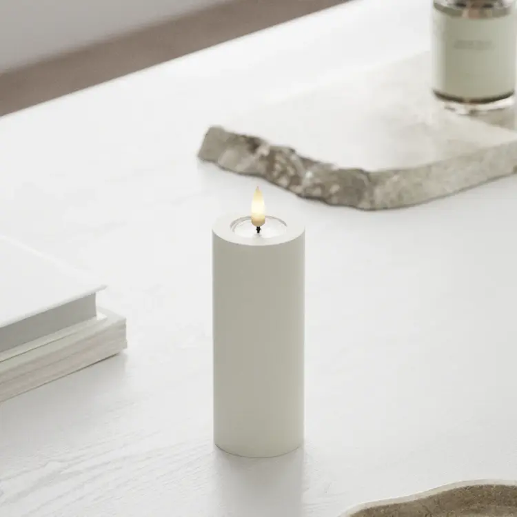 Deluxe Homeart Deluxe Homeart | LED Kaars wit 5x10cm