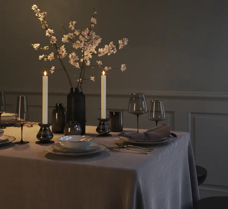 Deluxe Homeart Deluxe Homeart | LED dinerkaars wit 24cm | 2stuks