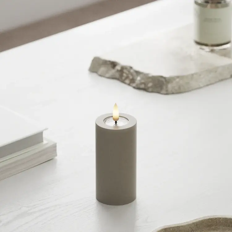 Deluxe Homeart Deluxe Homeart | LED Kaars sand 5x10cm