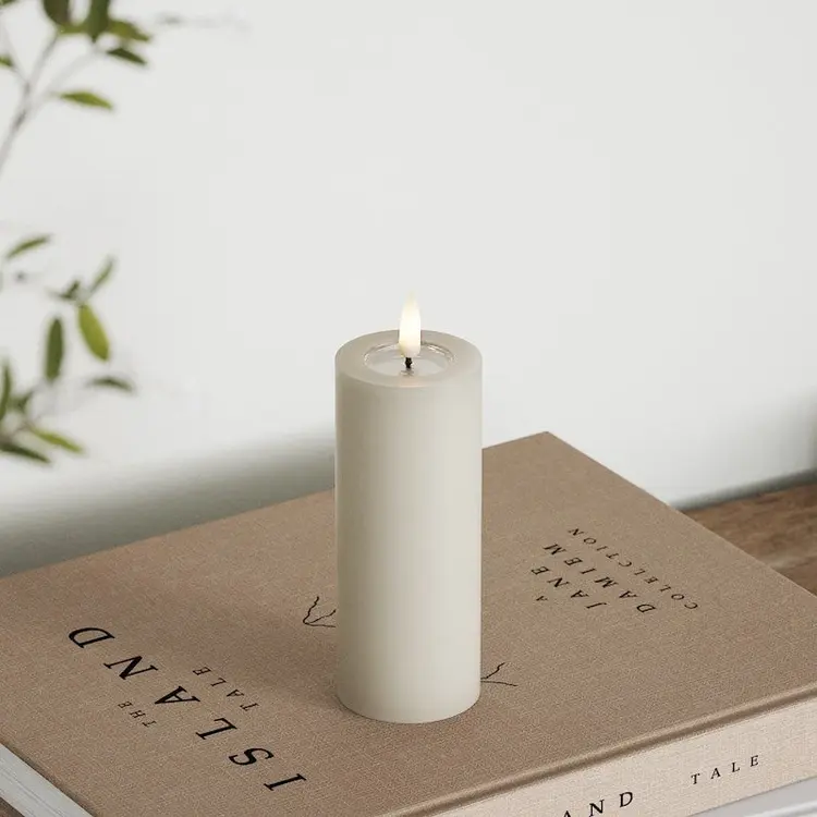 Deluxe Homeart Deluxe Homeart | LED Kaars sand 5x12.5cm