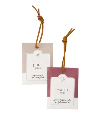 Zusss Zusss | Geurzakjes warm hugs set van 2