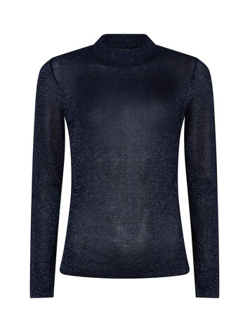 Ydence Ydence | Top Lotte gebreid navy