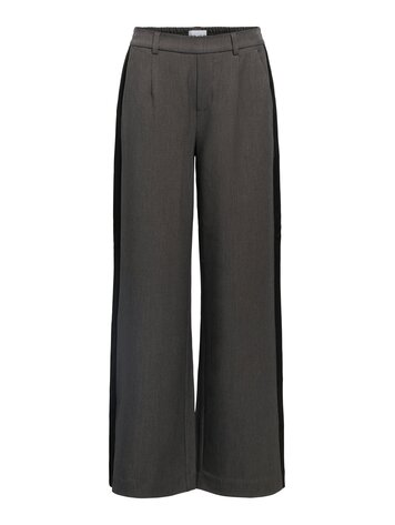 Object Object | Pantalon Lisa wide medium grey/black NOOS