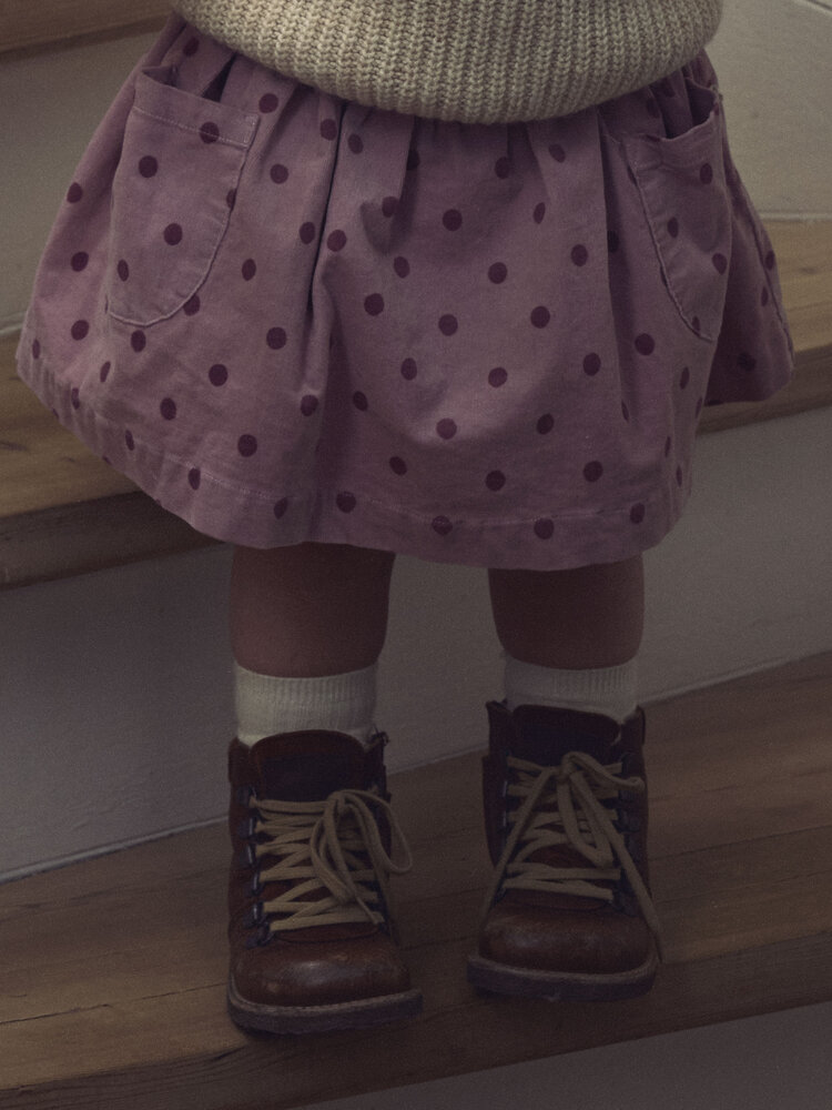 Lil Atelier Lil Atelier | Rok Somba stippen roze