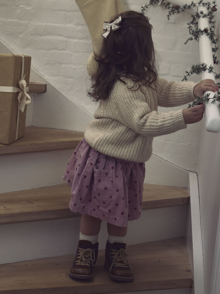 Lil Atelier Lil Atelier | Rok Somba stippen roze