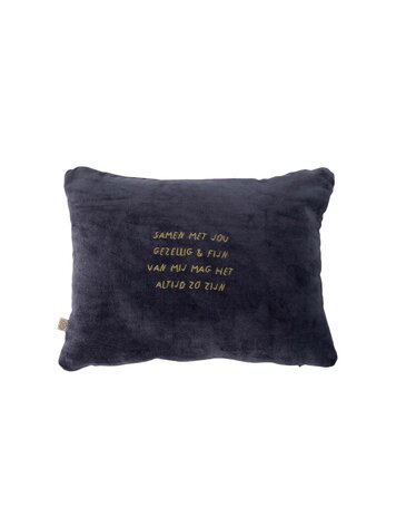 Zusss Zusss | Kussen samen met jou blauw