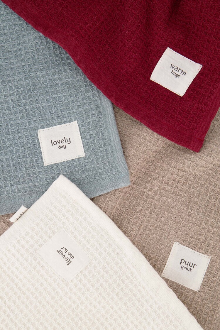 Zusss Zusss | Gastendoekje Liever dan lief off white