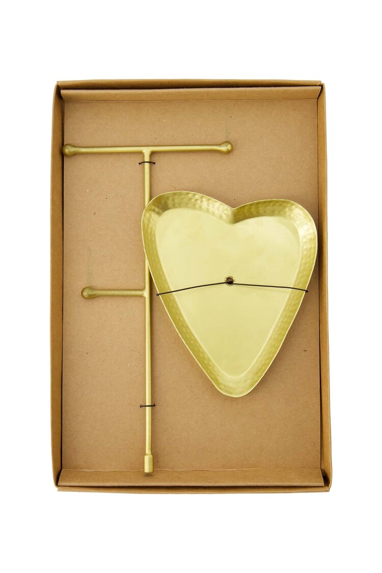 Zusss Zusss | Sieradenrekje metaal hartje goud