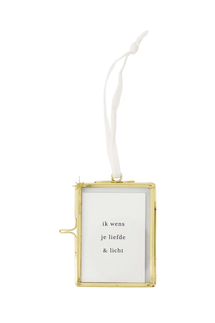 Zusss Zusss | Fotohanger Liefde & licht goud