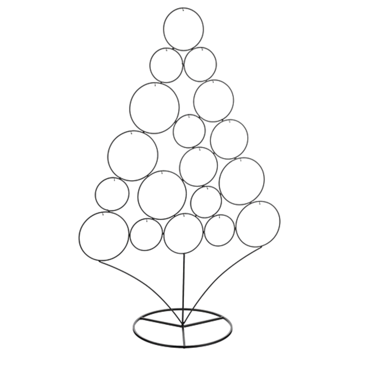 Selected by Selected by | Kerstboom zwart 62x26x95cm