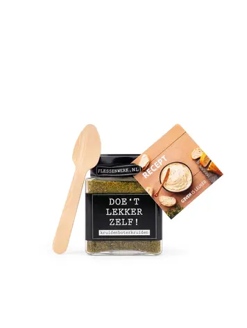 Flessenwerk Flessenwerk | Kruidenboter kruiden Doe 't lekker zelf