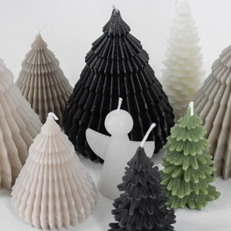 Selected by Selected by | Kaars boom zwart 14cm