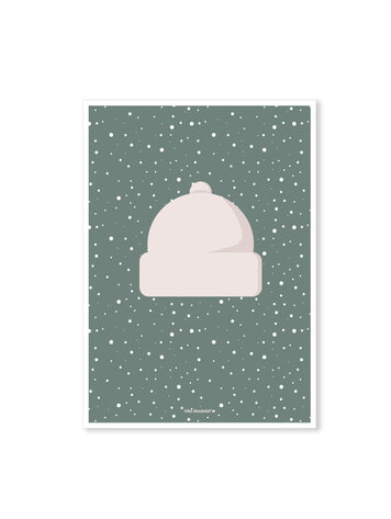 Villa Madelief Villa Madelief | Kerstkaart groene muts