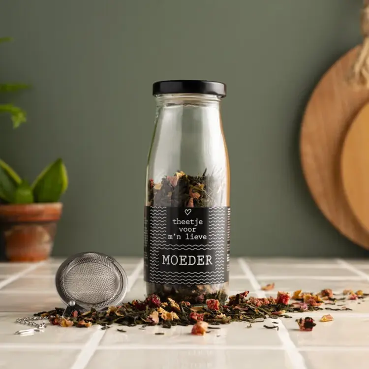 Flessenwerk Flessenwerk | Theetje voor m'n lieve moeder